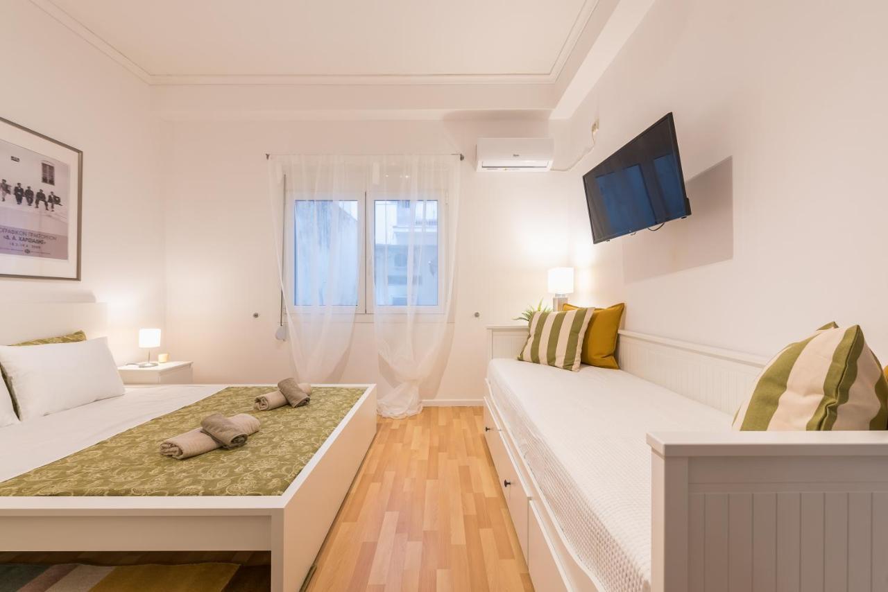 Apartment At Megaro Mousikis St Semi Basement 1Bed 2 Pers Atenas Exterior foto